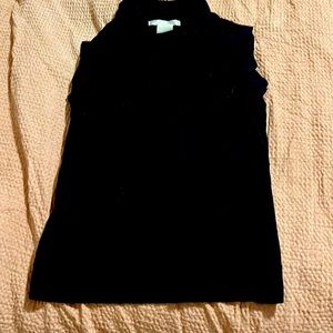 Nike golf like new worn once size medium sleeveless top golf shirt black